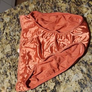 Victoria's Secret Second Skin Satin Bikini Panty XL